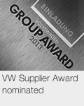 VW Supplier Award nominated