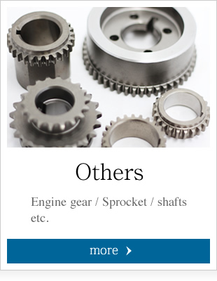 Engine gear / Sprocket / shafts / EV gear etc.