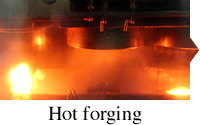 Hot forgingTool production