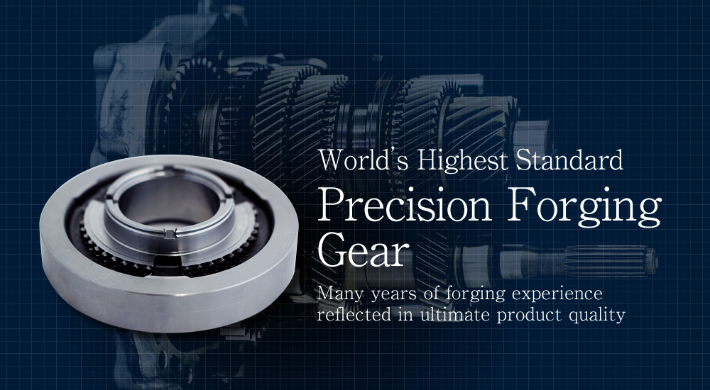 World's Representative Precision Forging Gear
